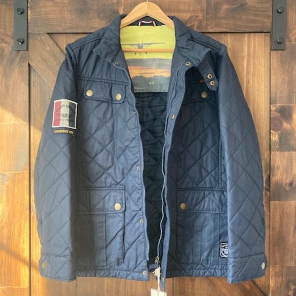 Mens LINDBURGH Bergangs Quilted Jacket (NWT) - Picture 3 of 3